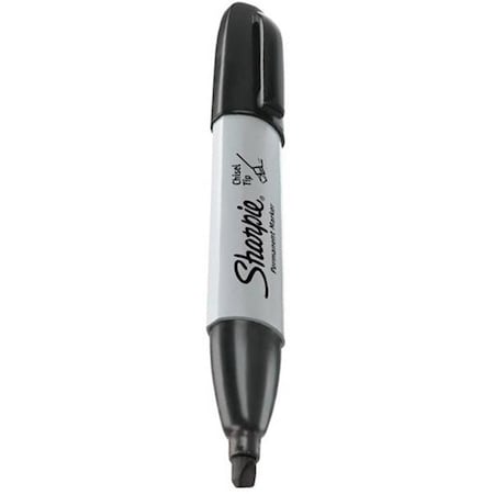 Newell Marker Sharpie Chisel Blk SAN38201